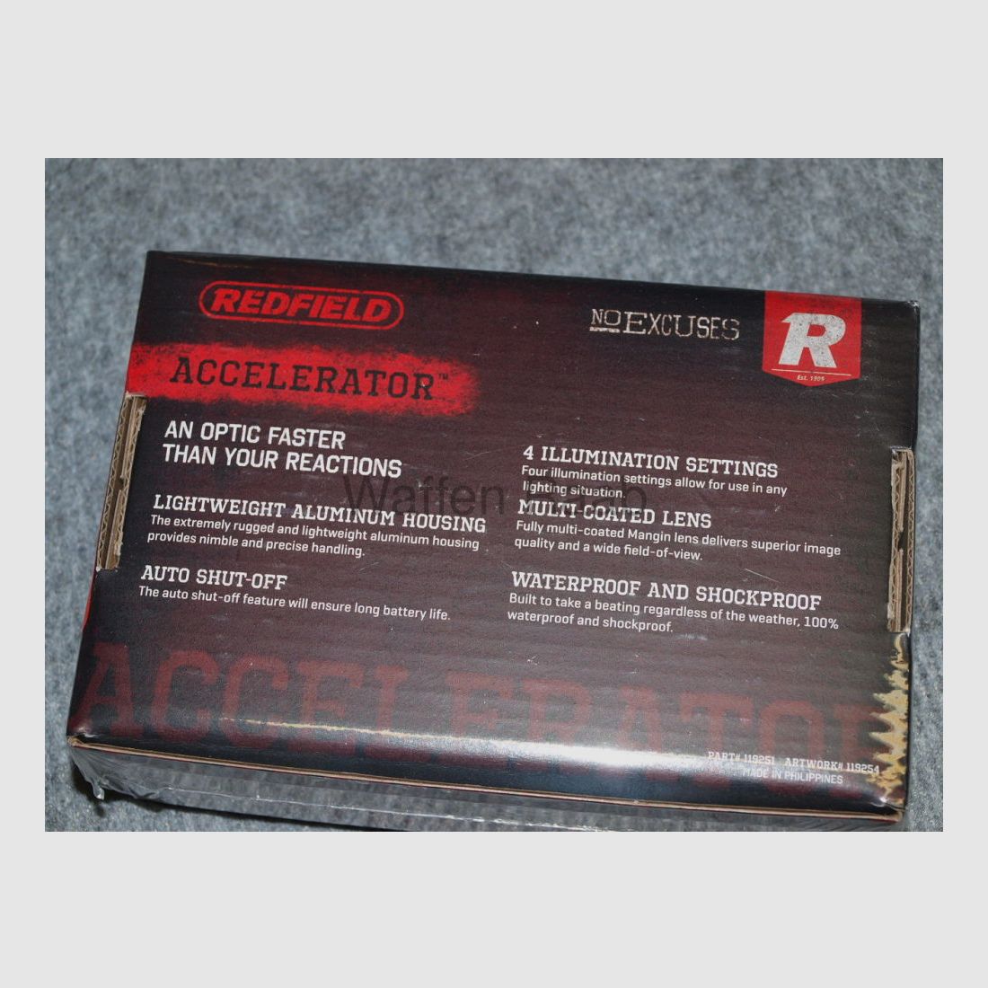 Visée point rouge Redfield Accelerator