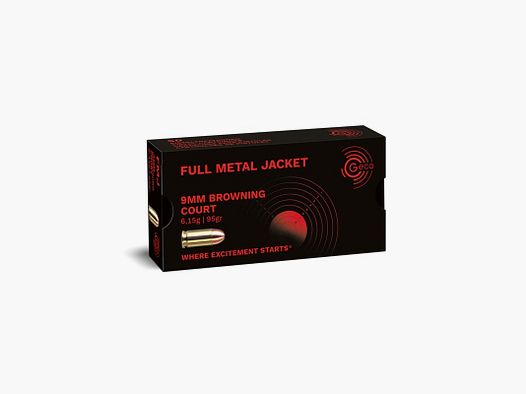 Geco 9mm short FMJ 95gr
