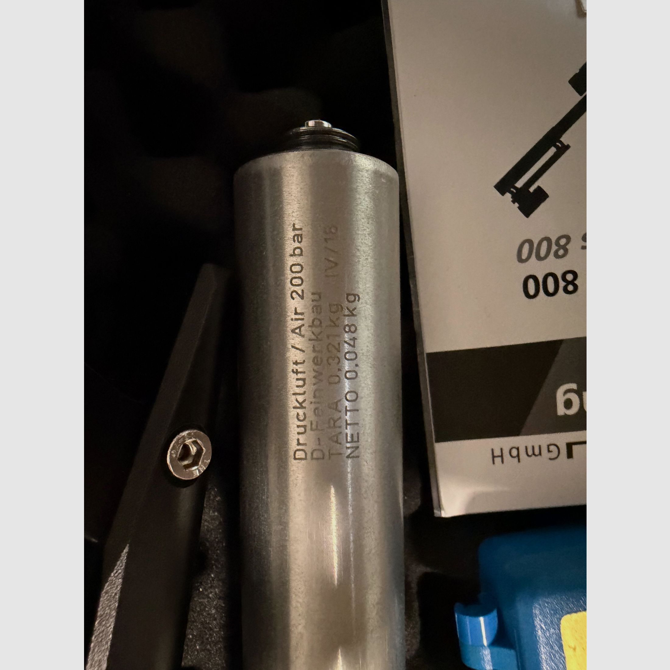 Feinwerkbau (FWB) 800 Alu – Match air rifle 4.5 mm (.177) right-handed – complete set with case, image 7 of 11