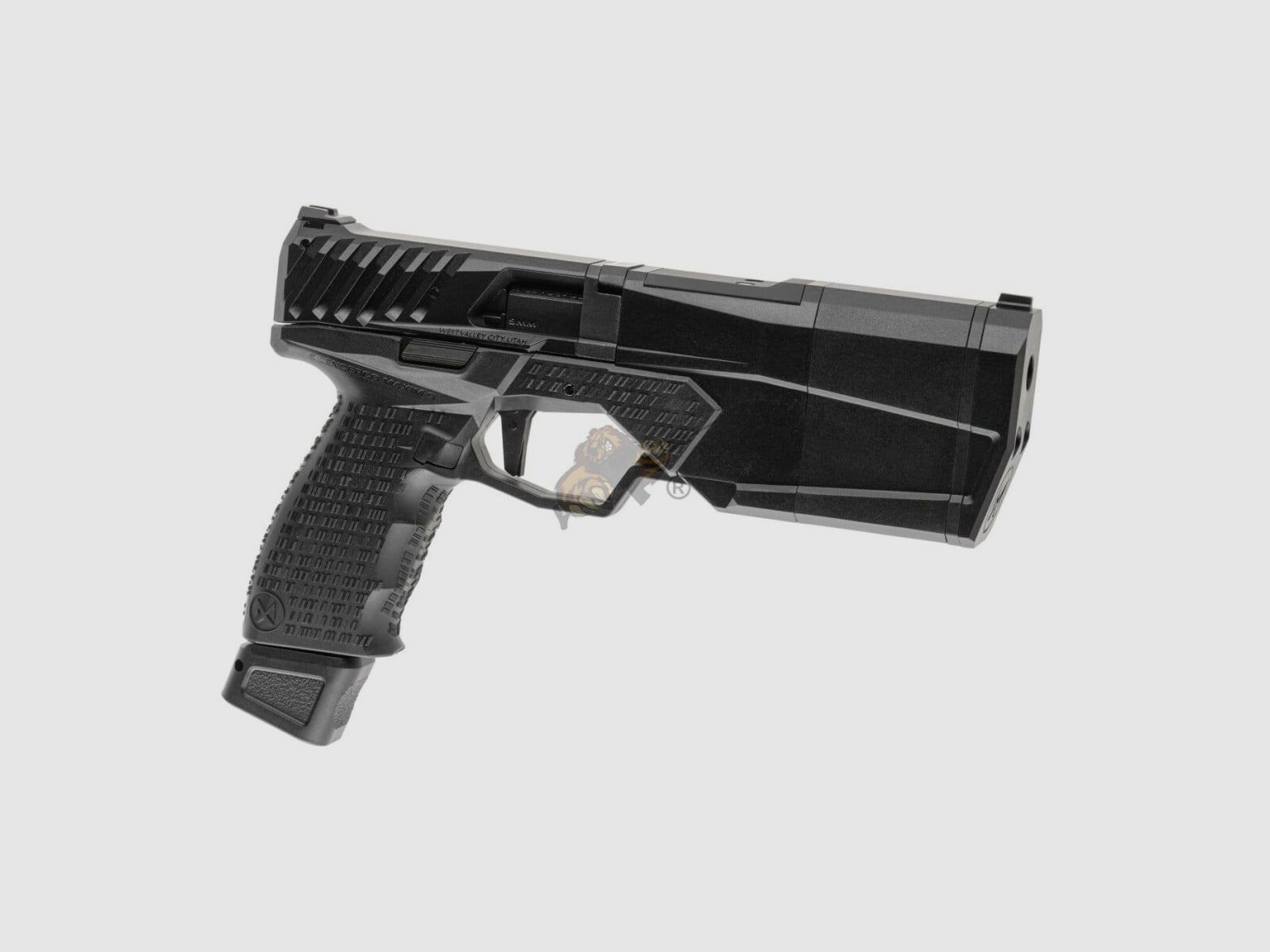 SilencerCo Maxim 9 CO2 Blowback Airsoft Pistolet w Czarnym od Krytac, zdjęcie 1 z 7