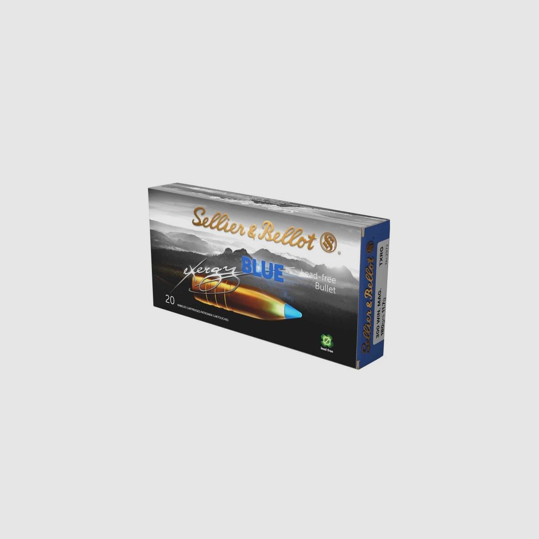 Sellier & Bellot .308 Win. tipped eXergy blue 10,7g/165grs