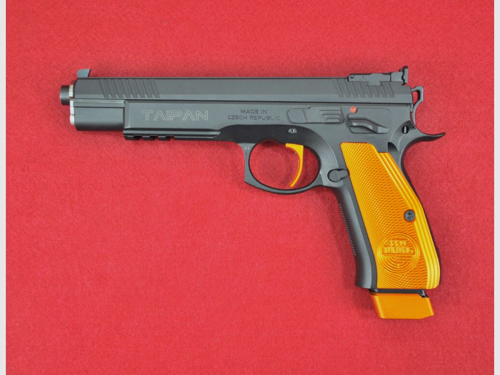 CZ Taipan Orange Tuning Pro 9mm Luger