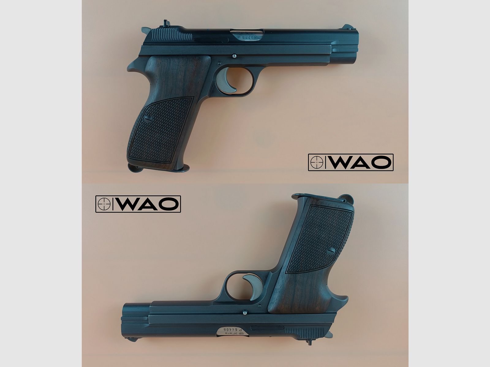 <SIG P210-2, P 210-2, Cal. 9mmLuger *Set con sistema intercambiabile Cal. .22lr*>