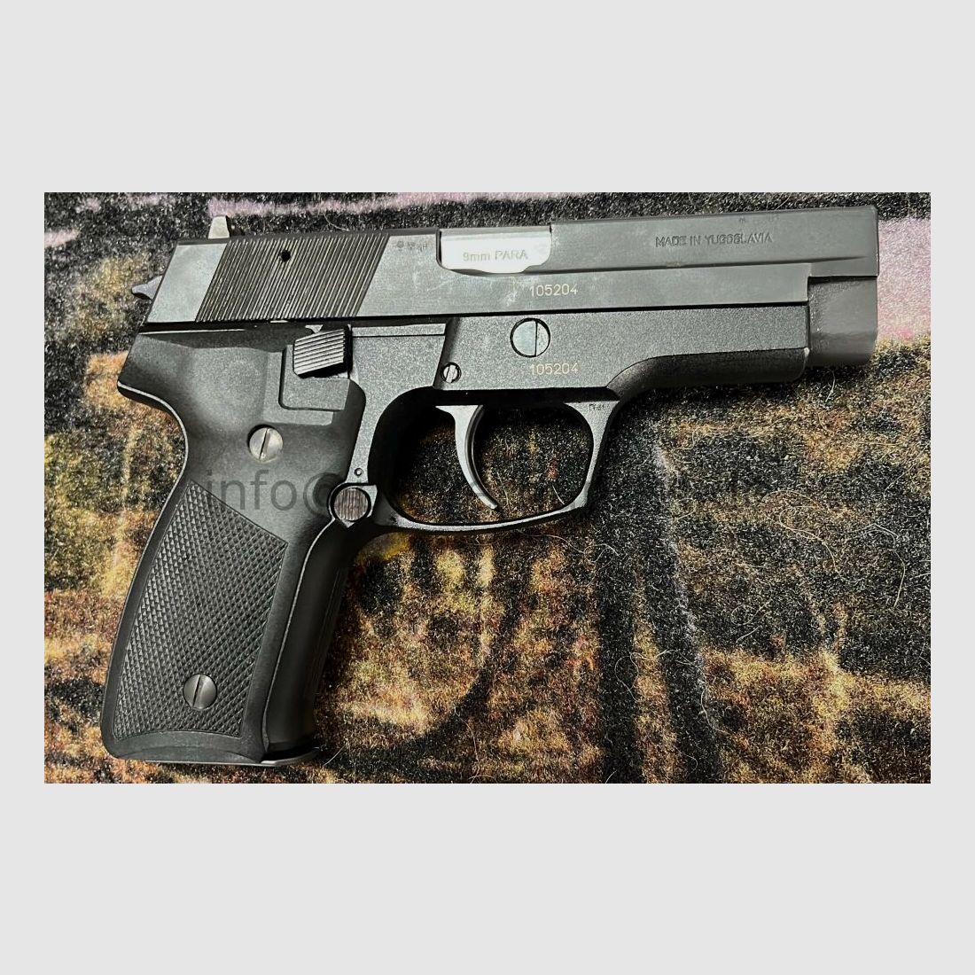 Zastava CZ 99 CZ 99 in 9mmLuger, ähnlich Sig P226