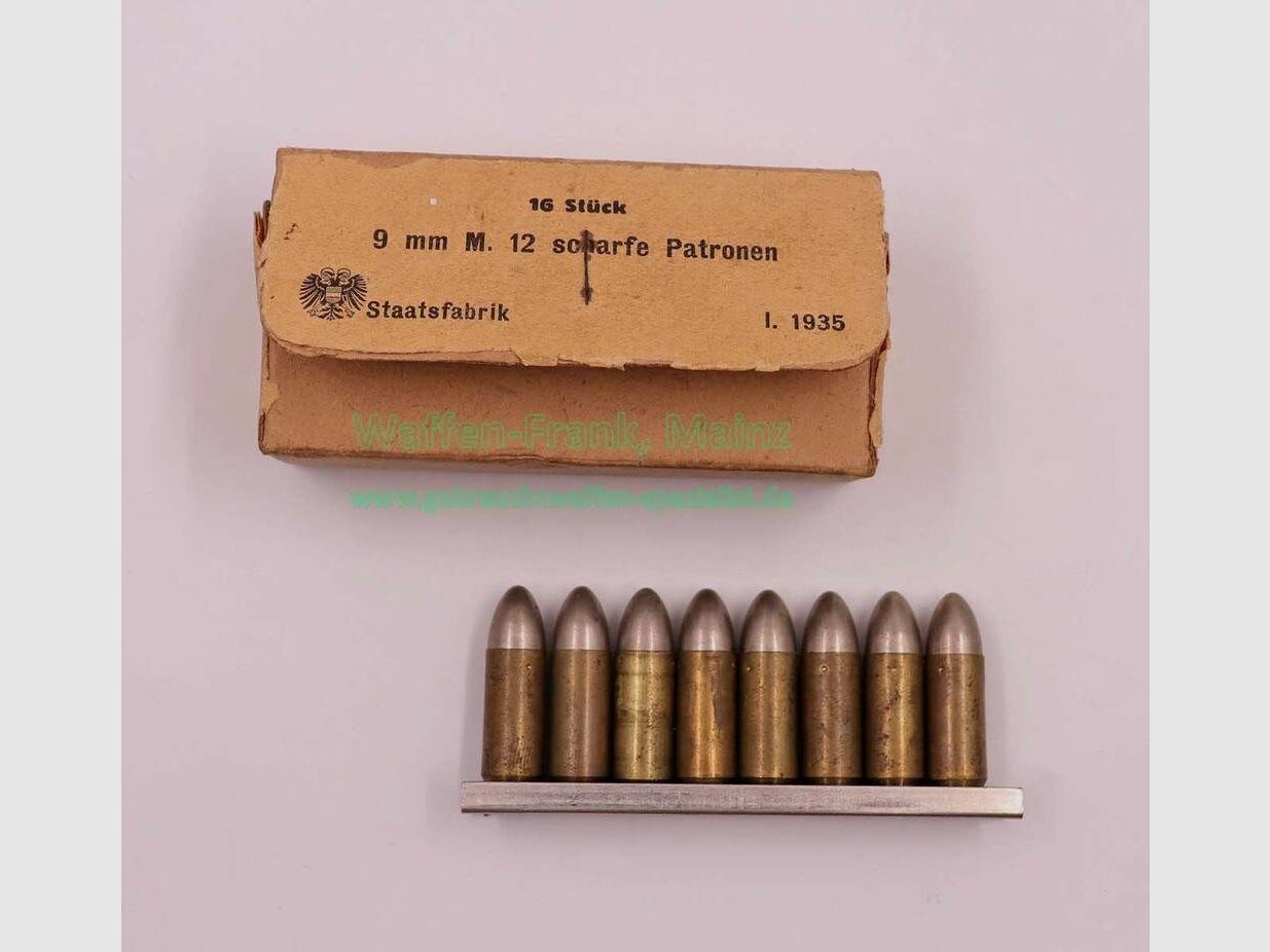 Hirtenberger / Austria amunicja pistoletowa 9mm Steyr