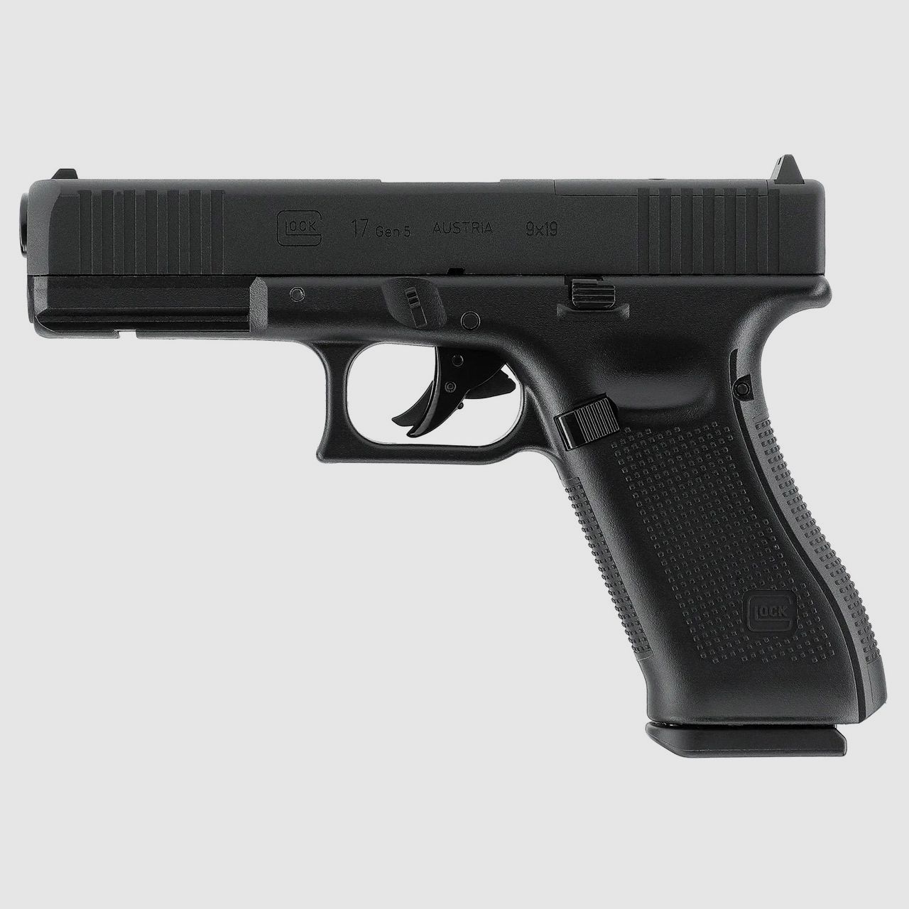 CO2 Pistole Glock 17 Gen5 MOS Blow Back Metallschlitten Kaliber 4,5 mm Diabolo (P18)