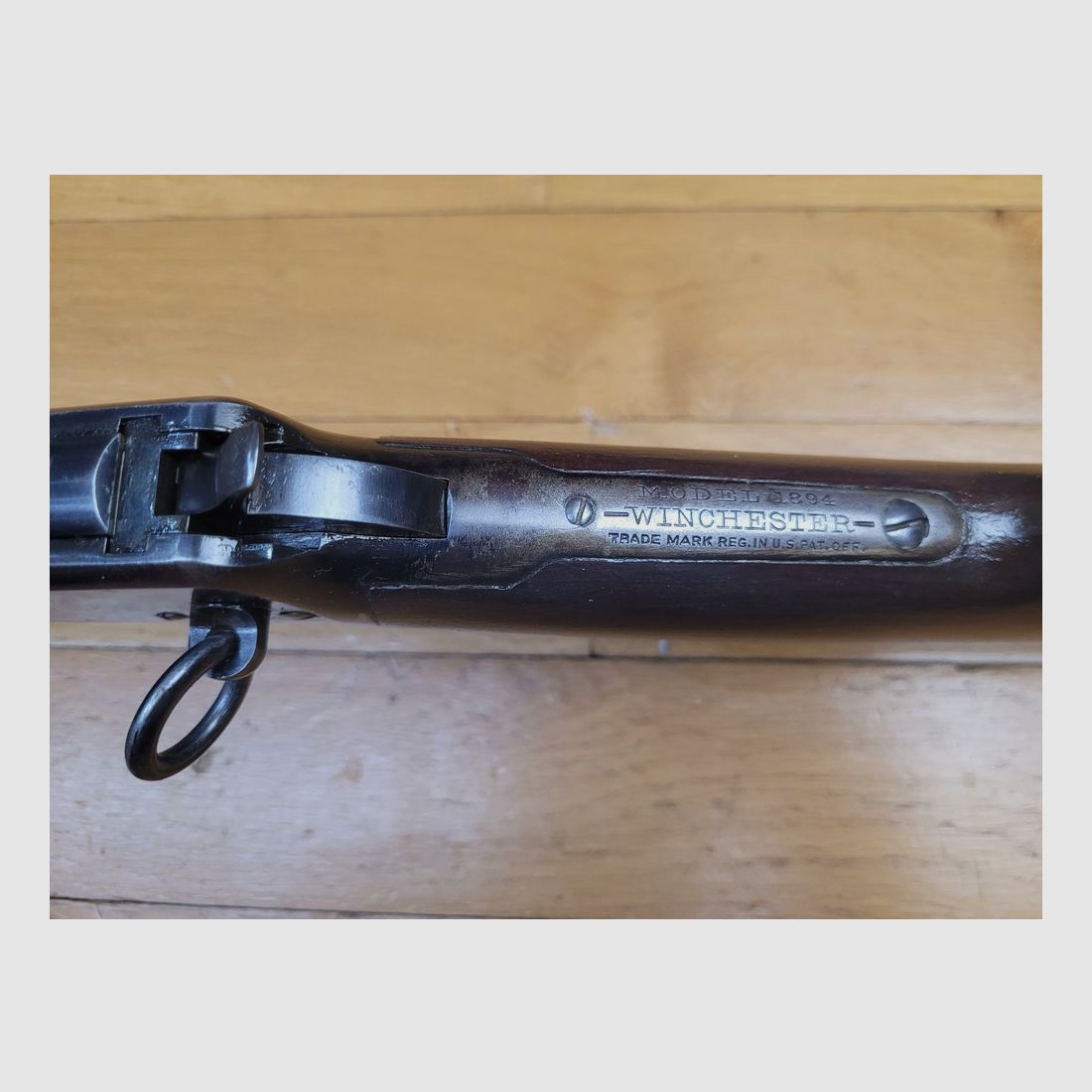 Außergewöhnliche Winchester 1894 Französische Armee genannt 94 AF - Kal. 30-30 - Äußerer Zustand und Mechanik einwandfrei - Traum-Collector - 100% konform mit der Bestellung von 15.000 Exemplaren aus September 1914 - Seltene Waffe in einem noch selteneren und musealen Zustand - TBE++, Bild 19 von 36