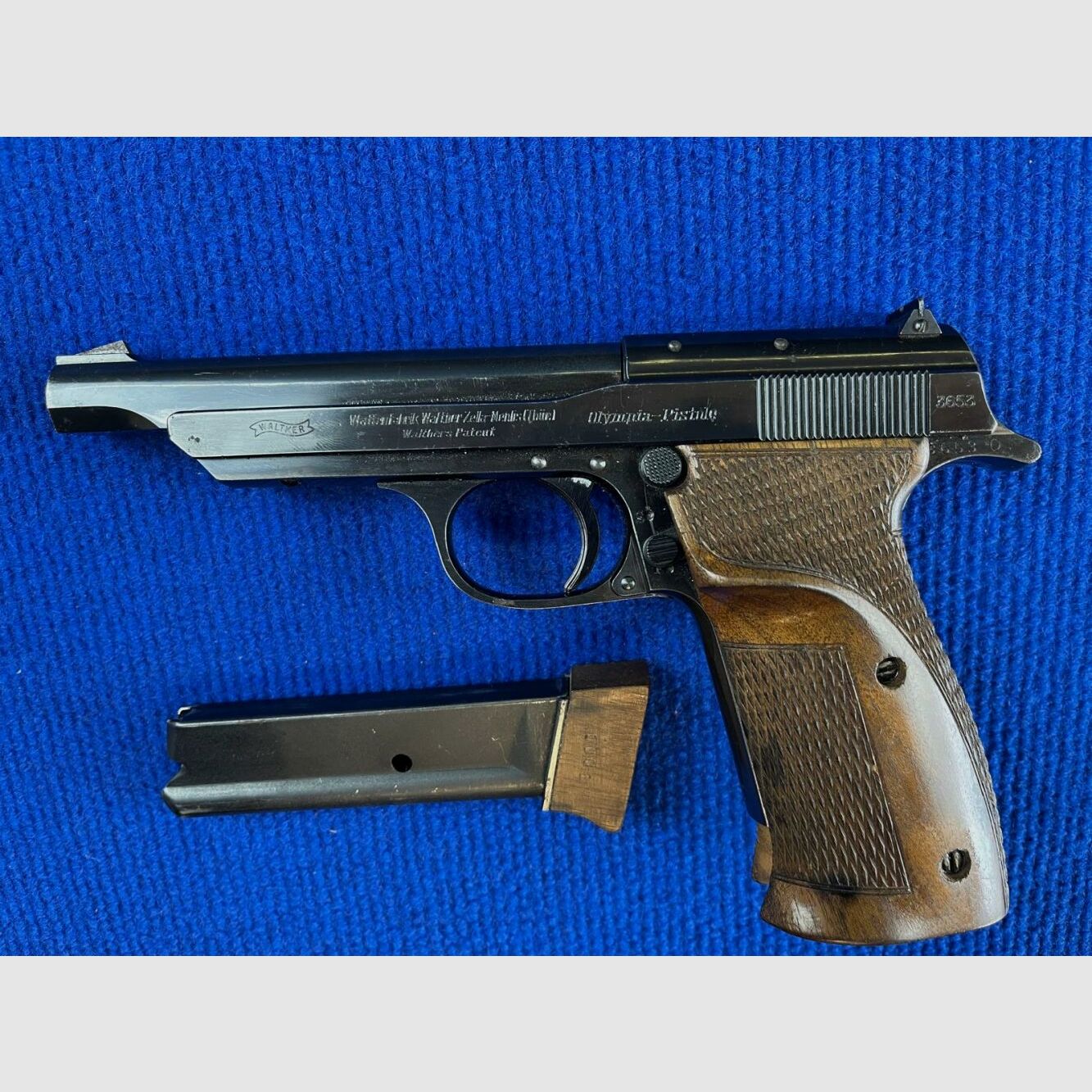 Walther Zella-Mehlis Olympia Pistole