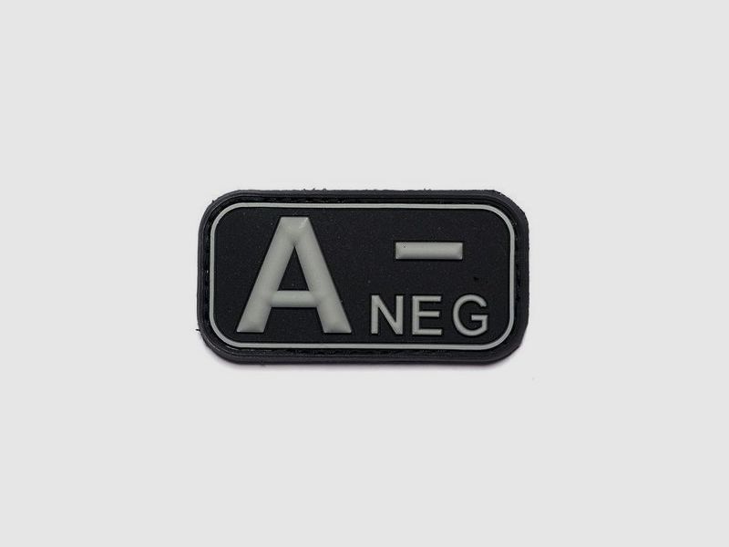 3D-PVC-Emblem Blutgruppe A negativ, Bild 2 von 3