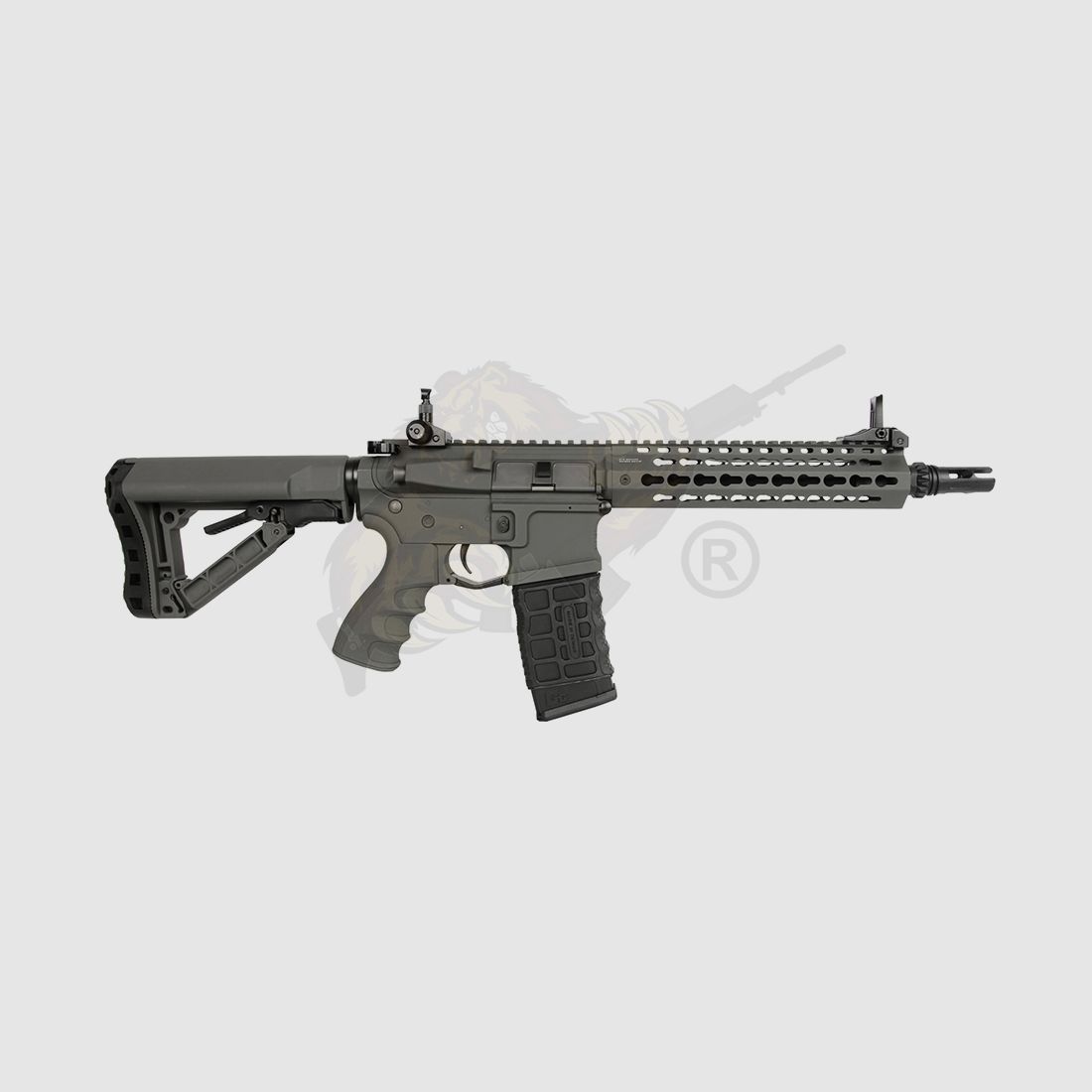 G&G CM16 SRL mit ETU in Battleship Grey Airsoft S-AEG frei ab 18