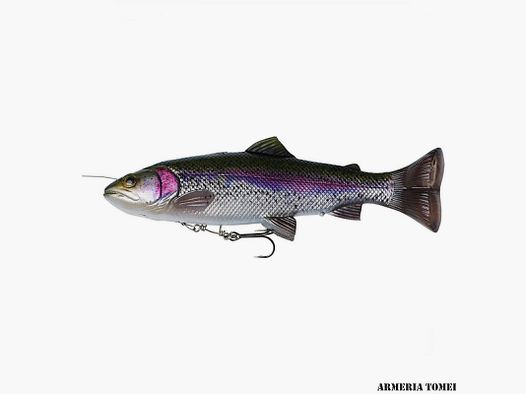 SAVAGE GEAR – 4D LINE THRU PULSE TAIL TROUT 16cm – 6 1/3″ 51g-1 4/5 oz SLOW SINK Rainbow Trout