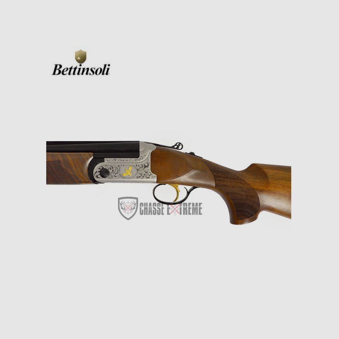 Strzelba over-and-under BETTINSOLI Rex 71cm Kal 12/76, zdjęcie 2 z 4