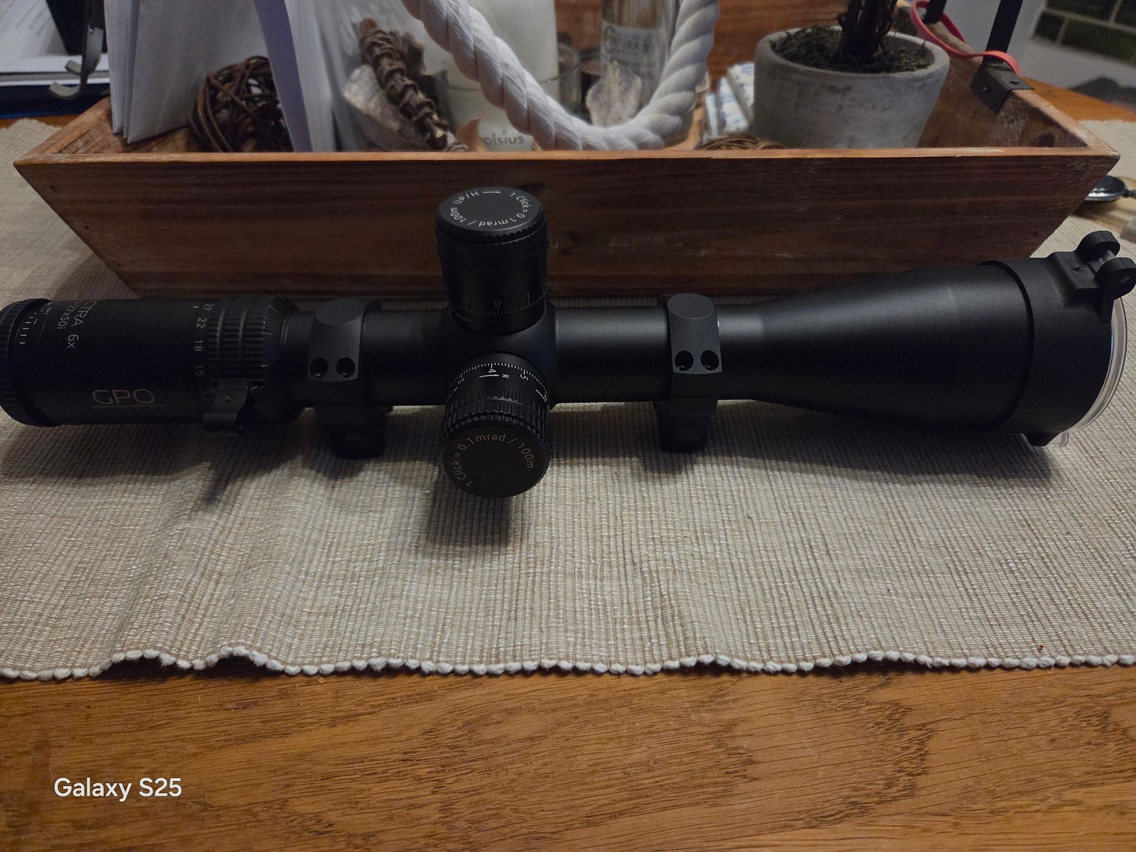 GPO ZF with mounting rings / hunting scope!