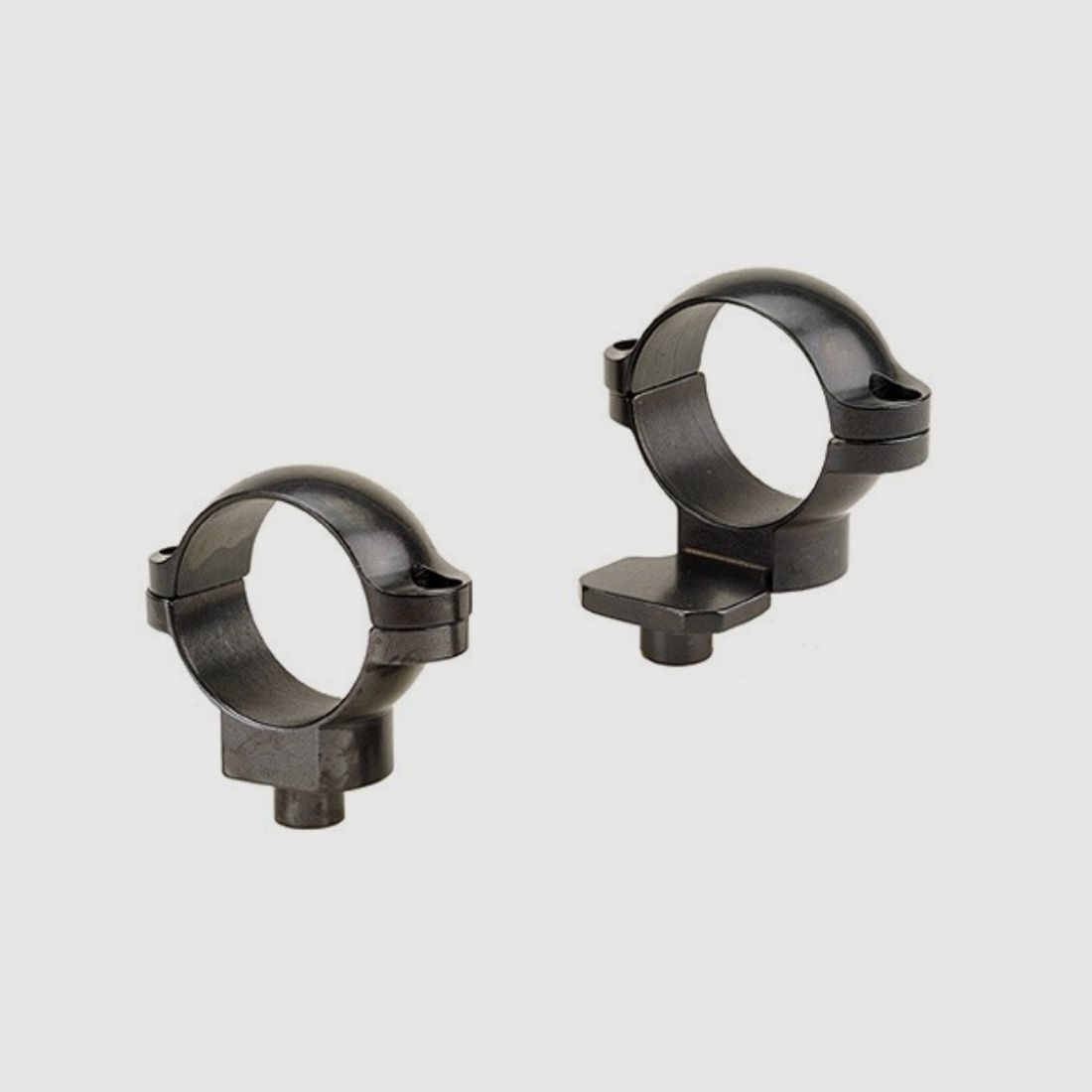 Leupold QR Ringe 25,4mm extended medium gekröpft glänzend schwarz