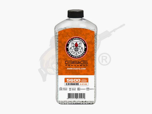 Perfect Airsoft BB`s 0.30g (5.600 Stück) diameter 5,95mm - Grau