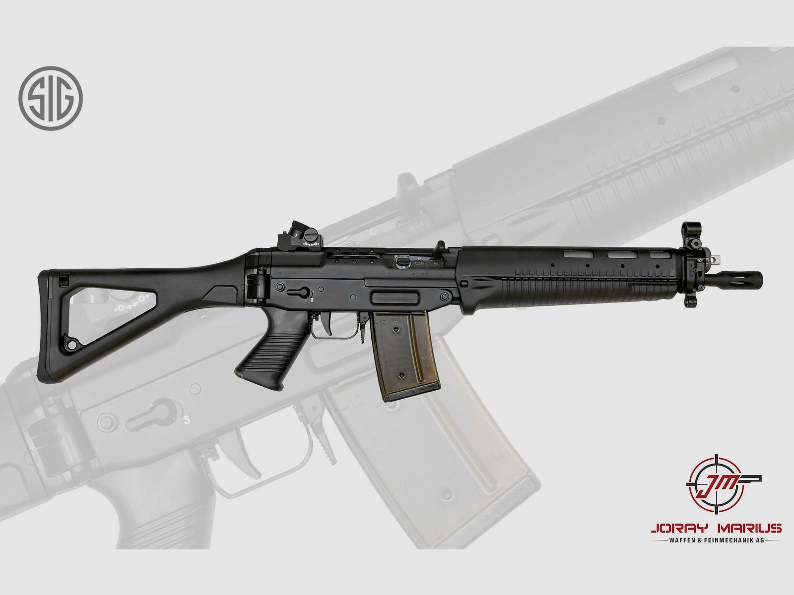 SIG SG551-1 SB Diopter Halbautomat 5.56 NATO