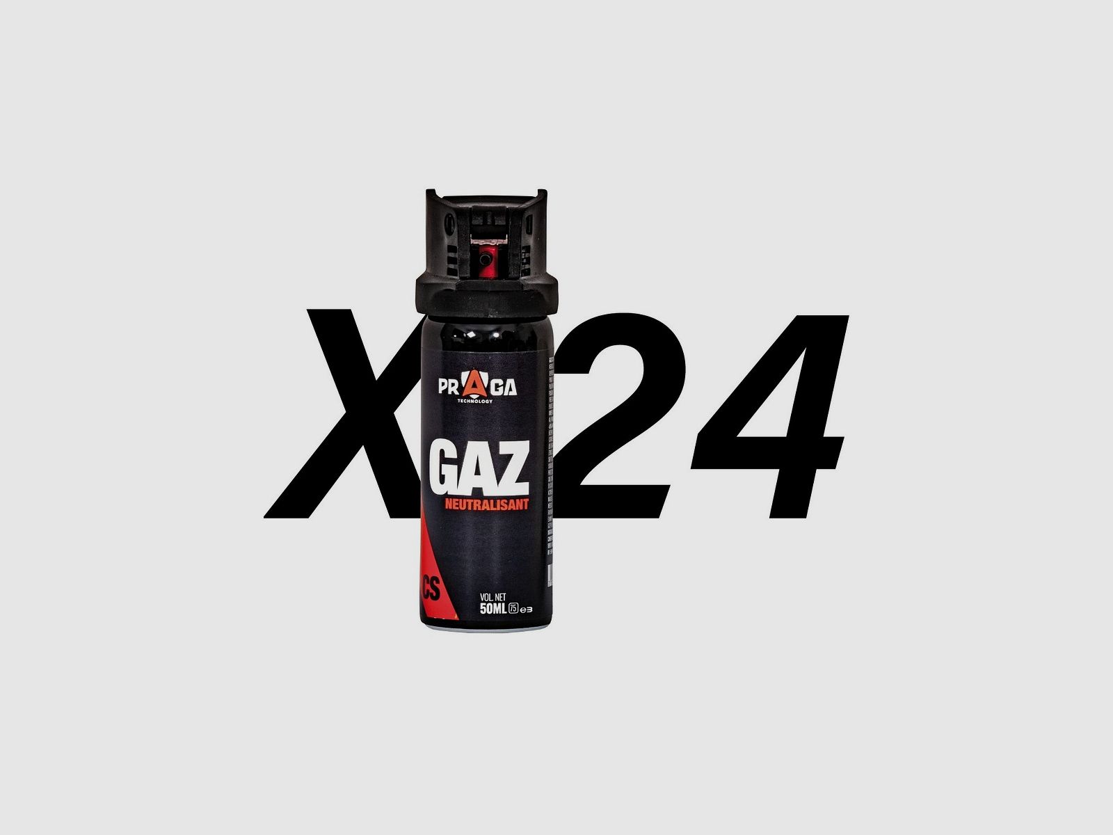 Pack Praga Technology Gasbombe CS 50ML X24