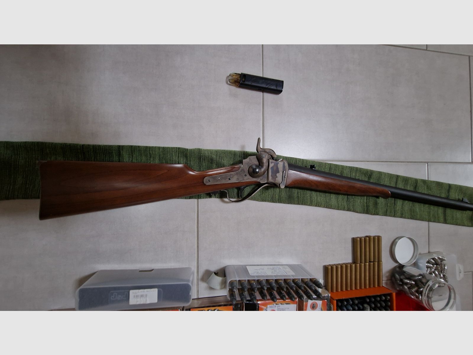 Davide Pedersoli Sharps Carbine Zivilmodell Perkussionsgewehr, Kal. .45