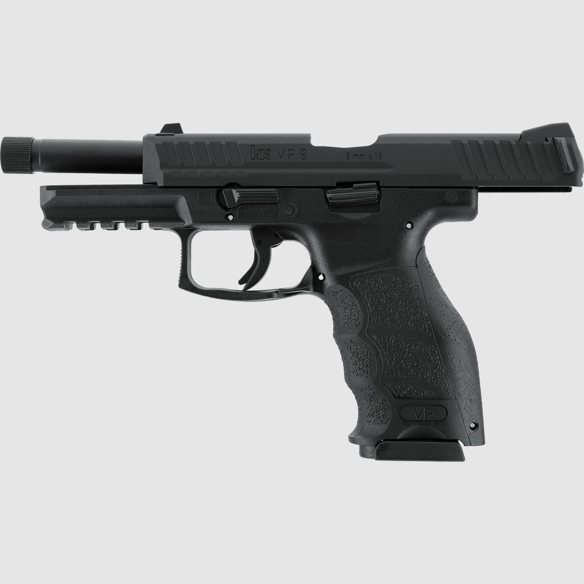 H&K VP9 Versión Táctica de Metal GBB Airsoft Negra -F-