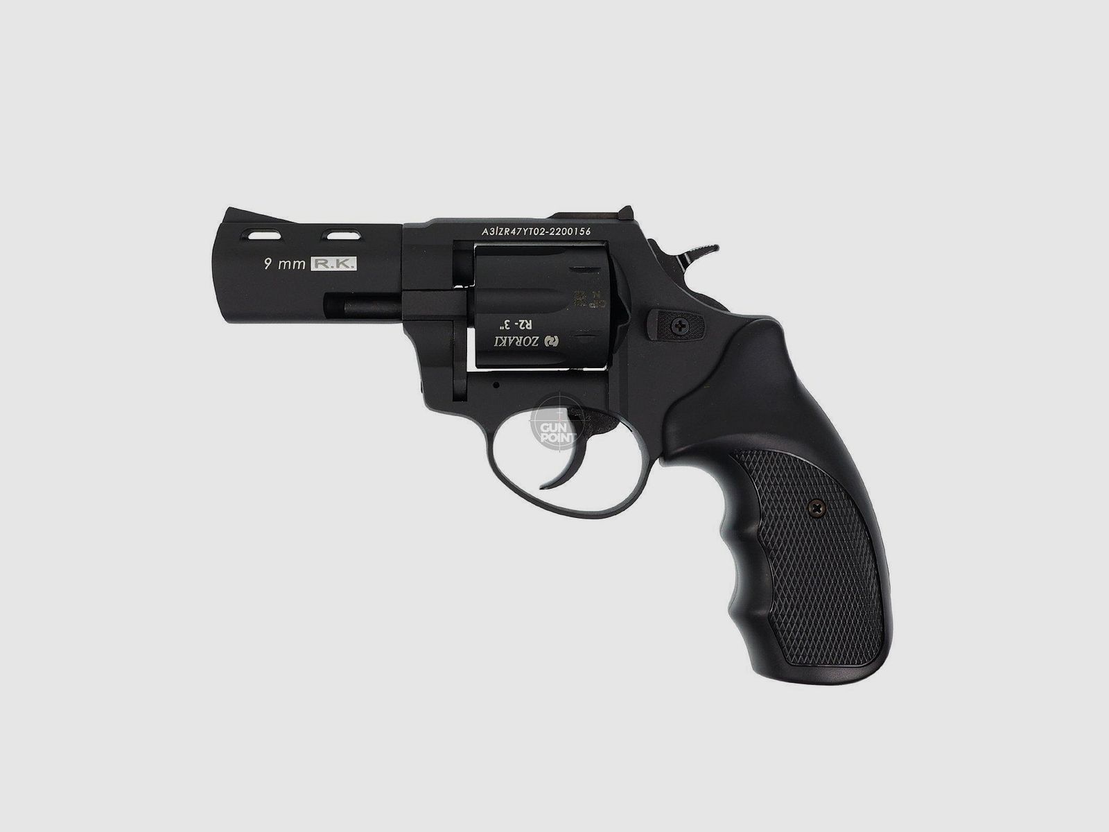Schreckschuss - Gas Signal Revolver Zoraki R2 3' Kal. 9mm R.K. schwarz