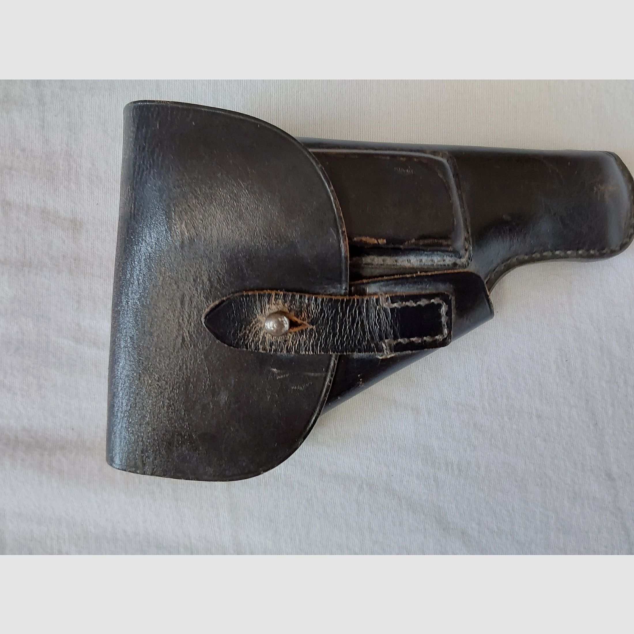 Pistolenholster Futteral Behörden Polizei 60-70er Jahre Leder