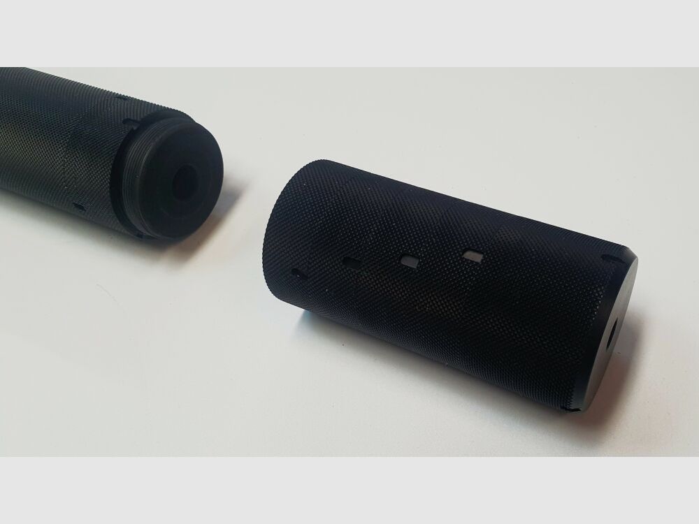 Ase Utra Gebraucht, NIELSEN SONIC 45 Schalldämpfer 5/8x24UNF für max. Kal. 30