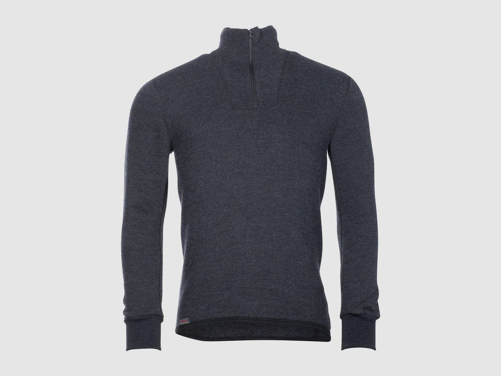 Woolpower Woolpower Longsleeve Zip Turtleneck Protection 400 anthrazit