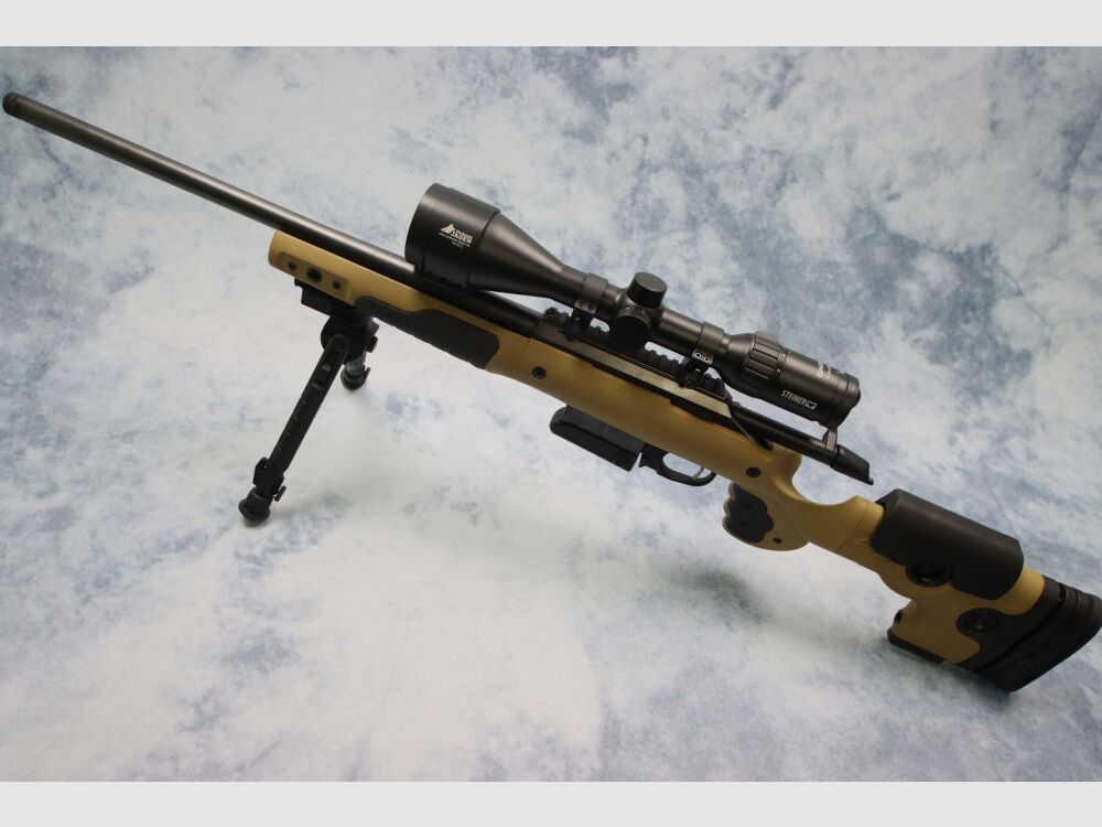 Tikka Komplettangebot T3x GRS Berserk Schaft+Steiner Ranger 4 +Schalldämpfer+Wärmevorsatzgerät Pulsar