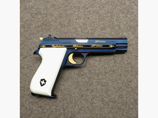 AB-64 SIG-Pistole Mod. P210 700. cal. 9mm Para