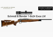 J.P. Sauer & Sohn Sauer 505 Ergo Lux Repetierbüchse HQ3 Ausstattungspaket Elegance + VSR | 8.5x55 Blaser | Schmidt & Bender 1-8x24 Exos LM