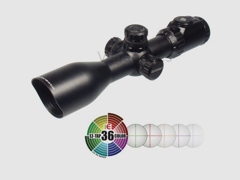 UTG Accushot Zielfernrohr 3-12x44 30 mm Mil-Dot