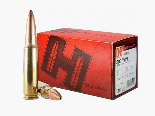Hornady .308Win BTHP Match 168gr
