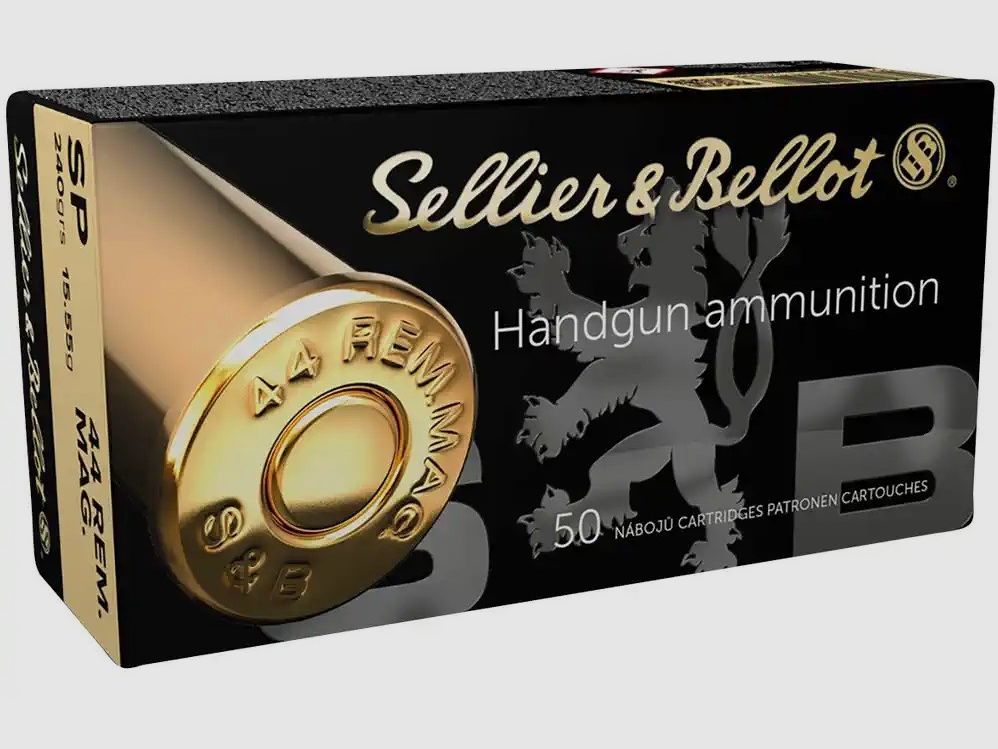 .44 Mag. Teilmantel 15,6g/240grs. Sellier & Bellot