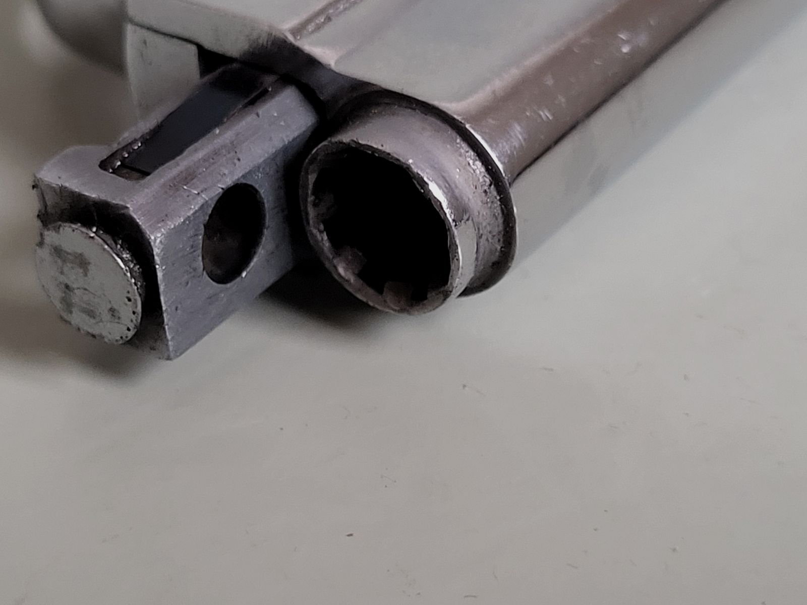 Seltene Alte Gaspistole - ORIGINAL EM-GE Gerstenberger & C0 Modell . 6 Patent - 1950er Jahre