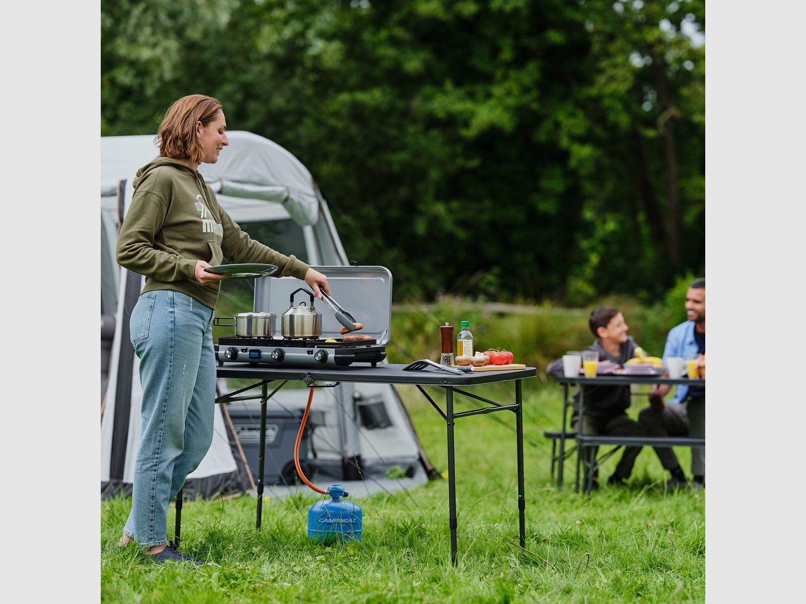 Gaskocher Camping Kitchen 2 MULTI-COOK, 50 mbar, Bild 7 von 7