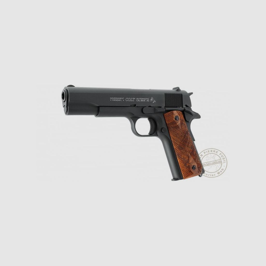 Pistolet CO2 4,5 mm BB UMAREX - COLT 1911 Classic Czarny Drewno (maks. 3 dżule), zdjęcie 3 z 3