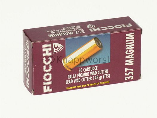 Fiocchi FIOCCHI .357 Mag. WadCutter - LWC 9,6g.