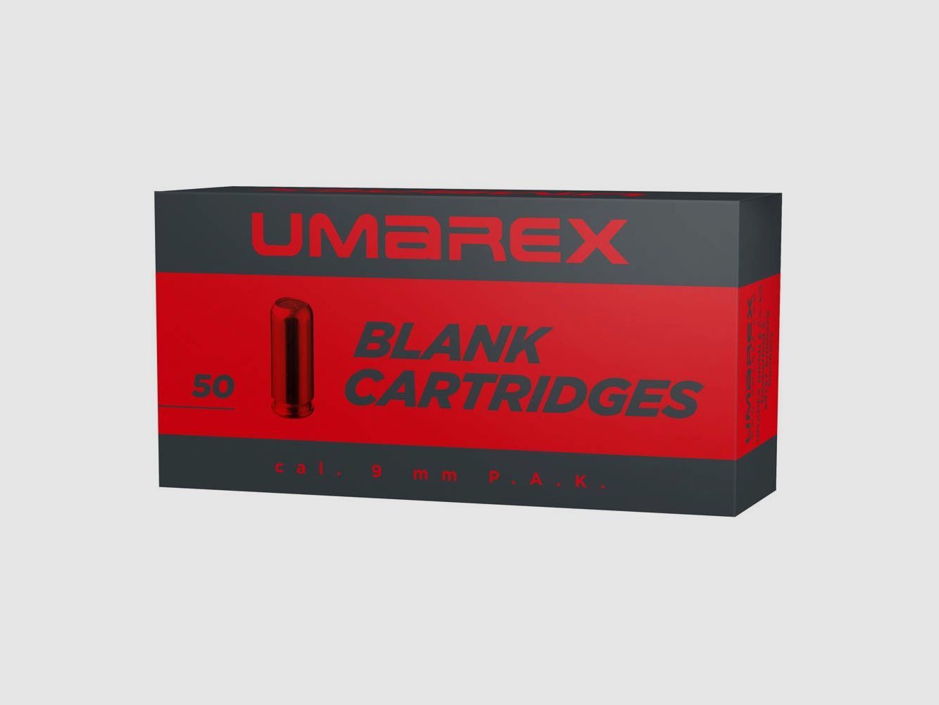 Umarex 9 mm P.A.K. blank cartridges - 50 pcs.