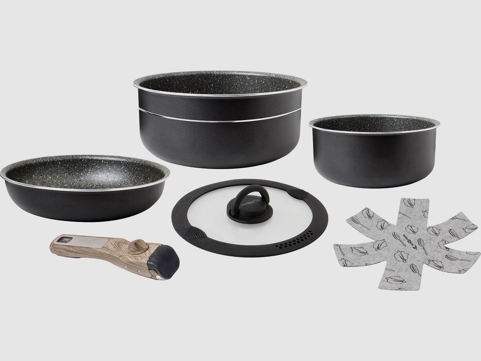 Pirate Spacemaster Pot Set (InterCaravaning Edition), image 1 of 2