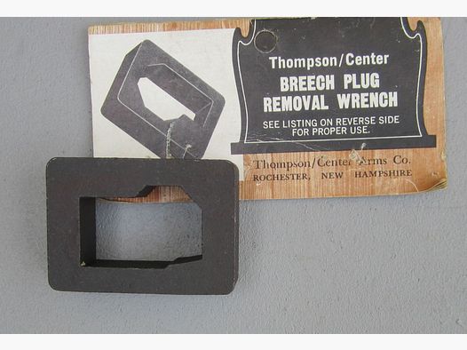 THOMPSON CENTER USA Laufschlüssel für Vorderlader Perkussions Waffen