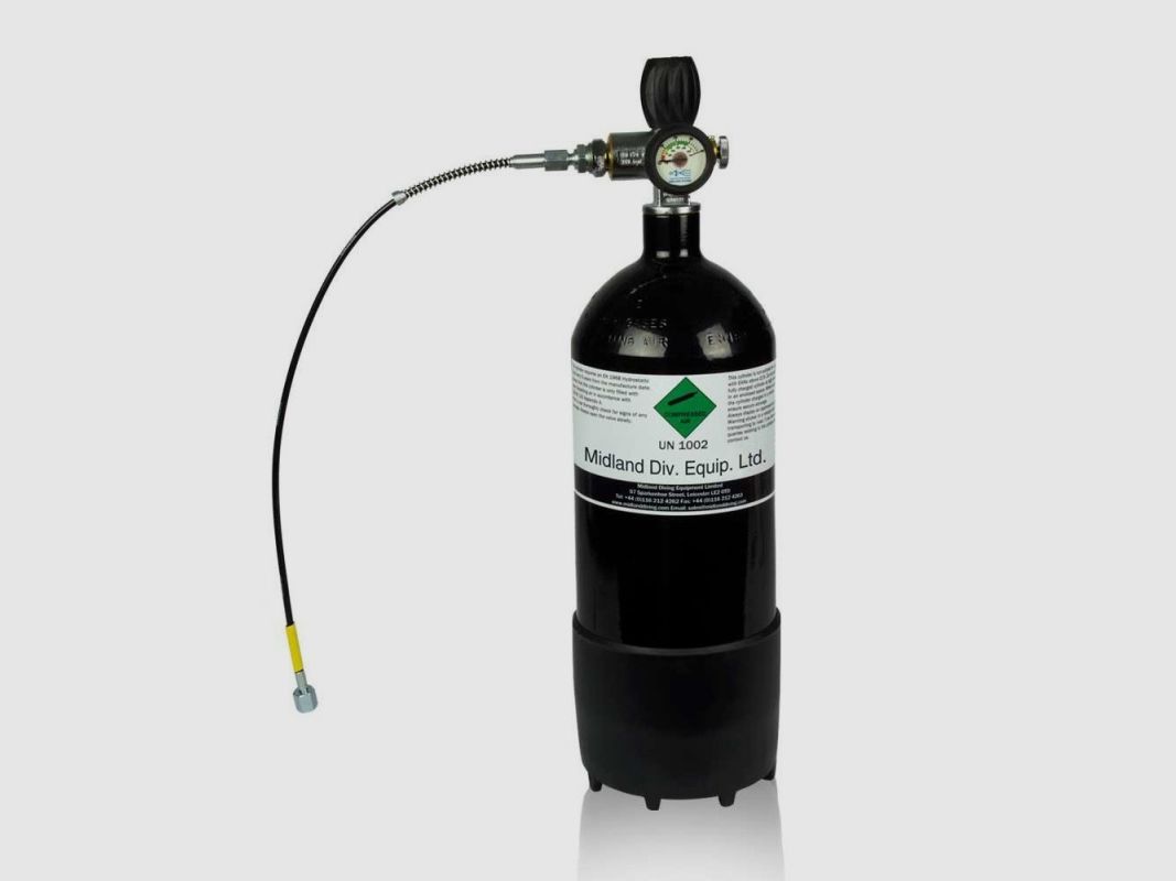 Flasche 4 Liter PCP 300 Bar. Komplettset, Bild 2 von 30
