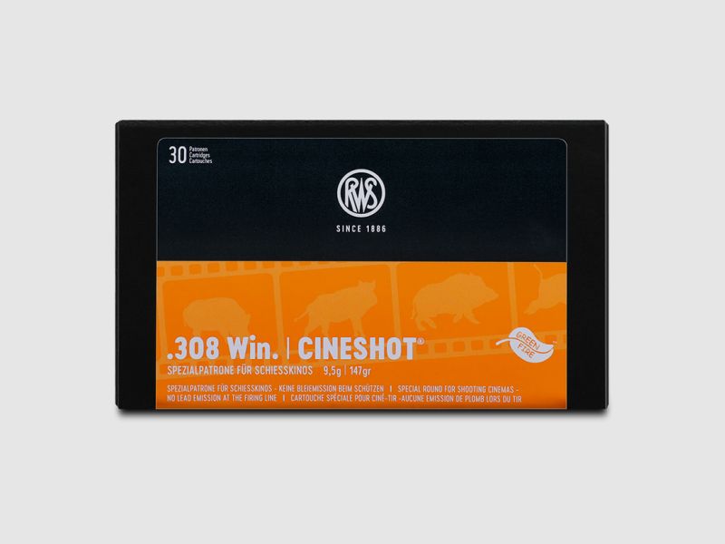 RWS .308 Win Cineshot 147grs 9,5g 30 Schuss