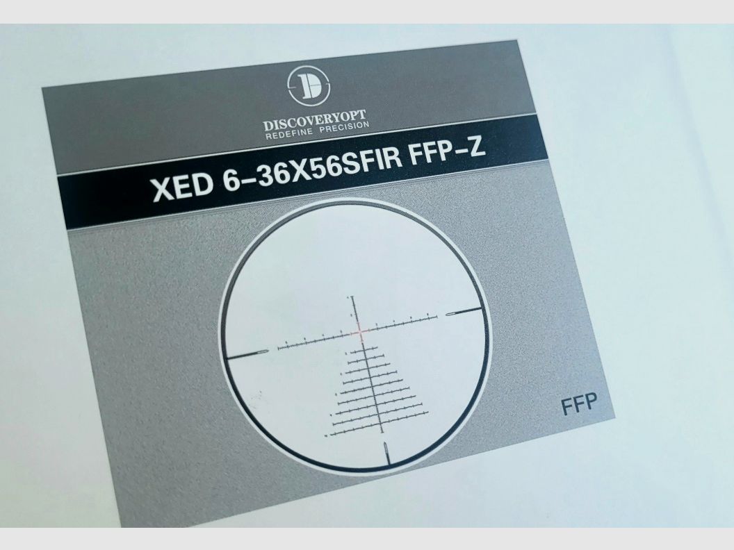 Discovery Optics XED 6-36x56 Mrad FFP