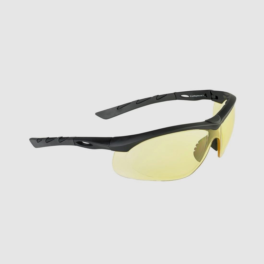 SwissEye Tactical Brille Lancer rubber black - yellow
