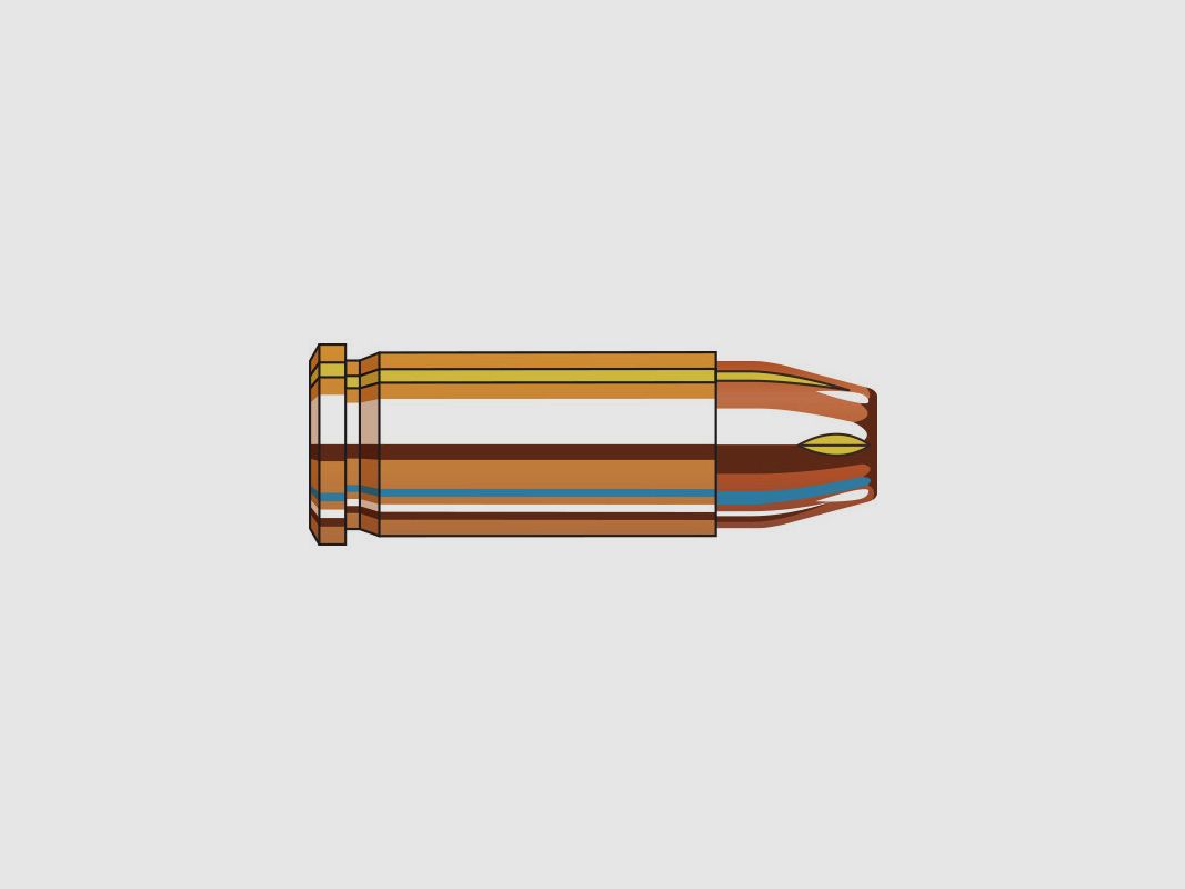 PACKUNG MIT 25 PATRONEN HORNADY 25 AUTO 35GR XTP