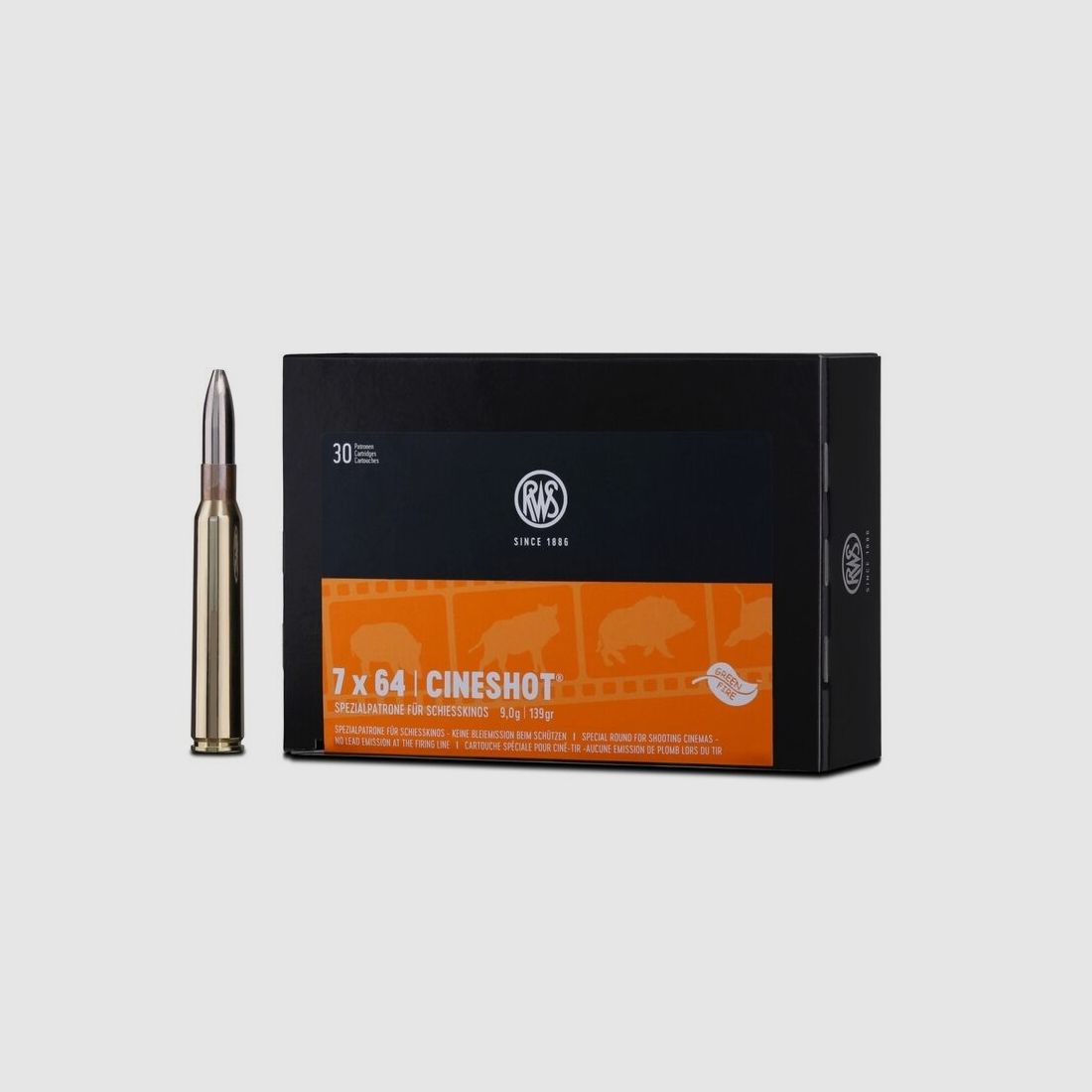 RWS Cineshot 9,0g/139gr à30 7X64