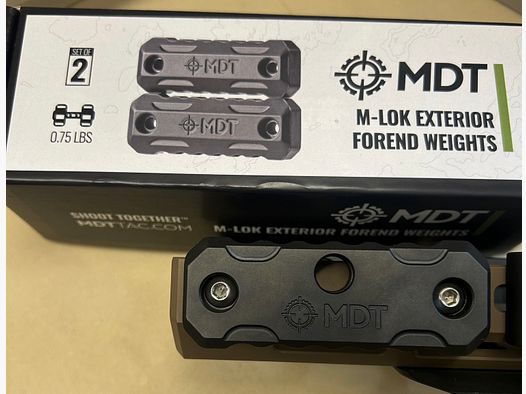 MDT Forend Weights M-Lok QD 