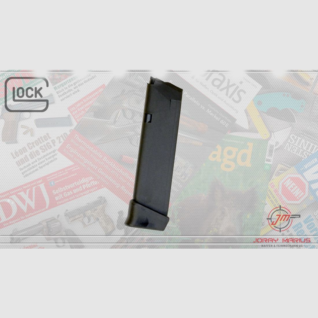 Glock 17 Magazin 9mm Para, 17+2 – Schuss