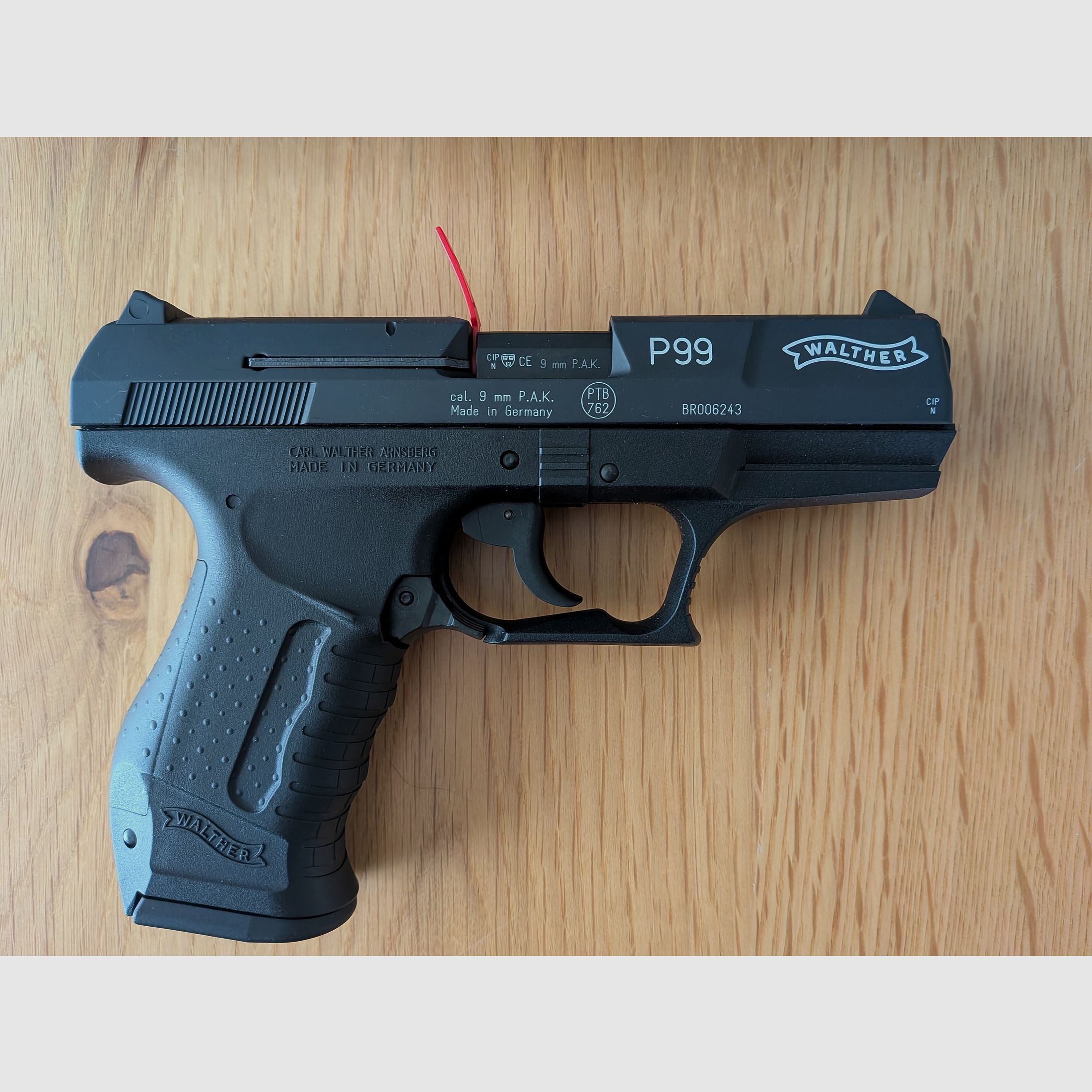 Walther P99 Kal. 9mm P.A.K ++ NEU++ Schreckschusspistole P 99