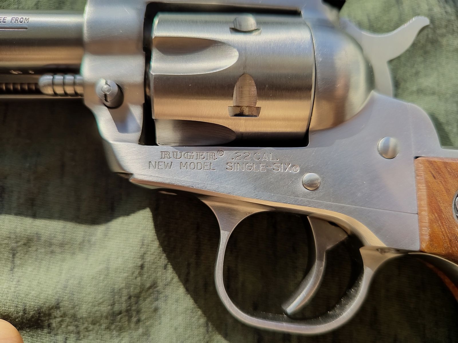 Ruger Single Six .22lr Kleinkaliber Single Action Revolver